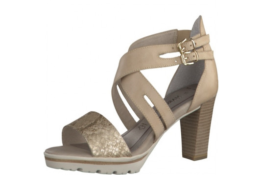 28726 cuir 6 cm beige