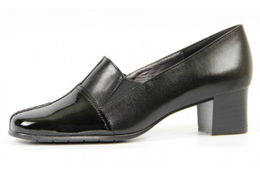 joani cuir 3 cm noir