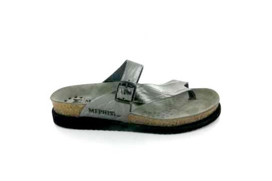 helen cuir 2 cm gris