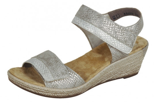 62470 cuir 4 cm argent