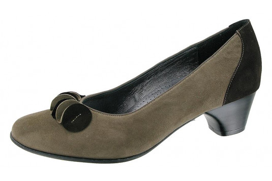 fabio cuir 4 cm marron