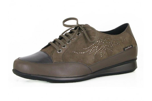 aicha cuir 2 cm bronze