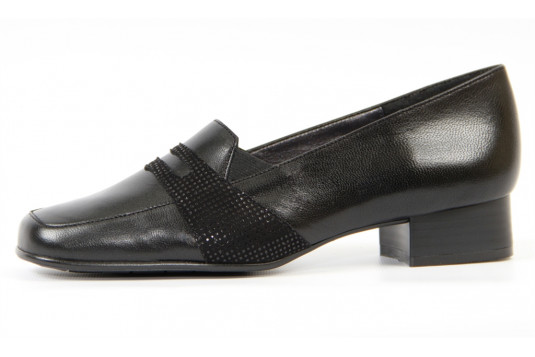 sioux cuir 3 cm noir