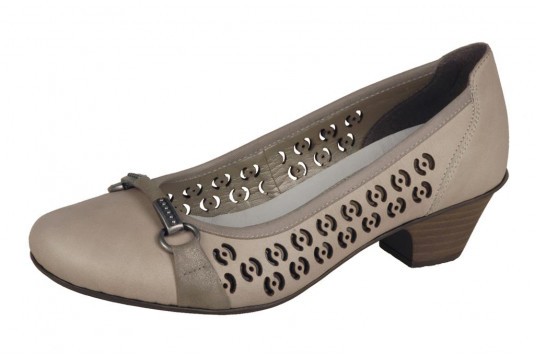 42379-60 cuir 4 cm beige