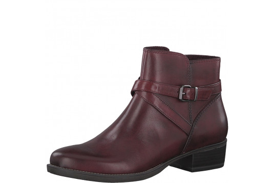25064-9 cuir 4 cm bordeaux