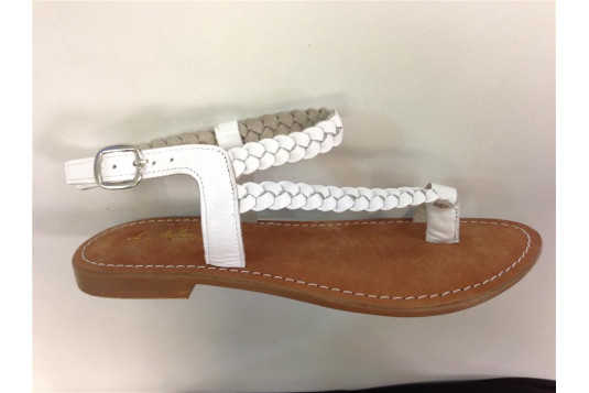 sm-2420 cuir 2 cm blanc