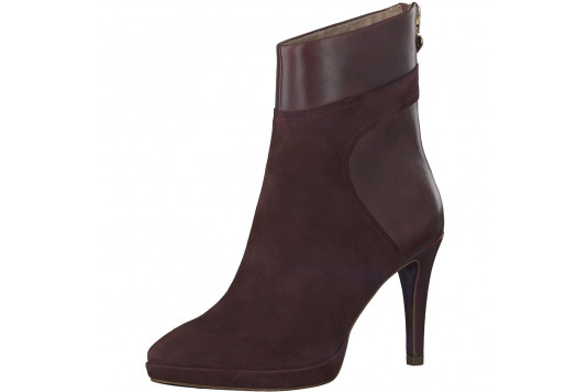 25303-9 cuir 7 cm bordeaux