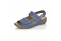 V7284 - CUIR - 3 CM - MARINE