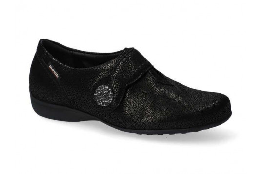 faustine cuir 2 cm vernis noir