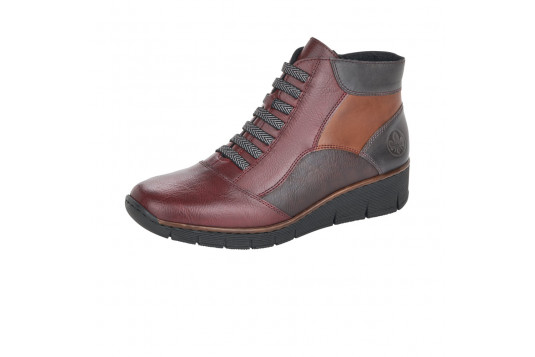 53774 cuir 3 cm bordeaux