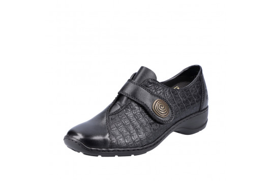 58370 cuir 3 cm noir