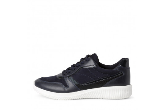 23746-28 cuir 2 cm marine