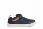 J155VD - CUIR - 2 CM - MARINE