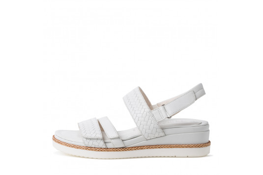 28227-28 cuir 4 cm blanc
