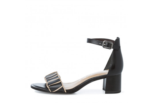 28259-28 cuir 4 cm noir