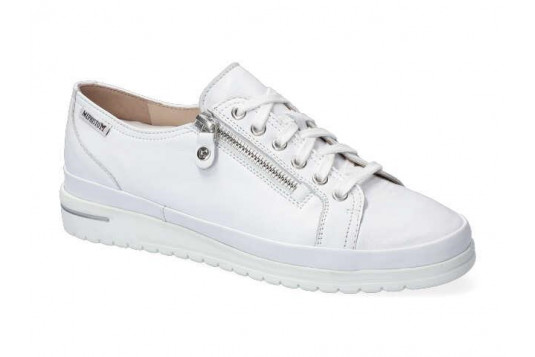 june cuir 2 cm blanc