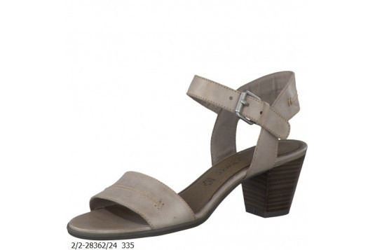 28362 cuir 5 cm taupe