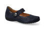 fabienne cuir 3 cm marine
