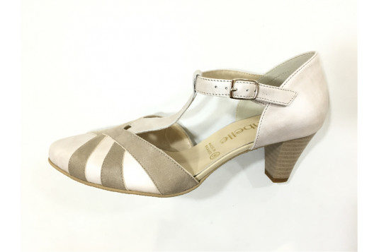 aneth cuir 5 cm beige