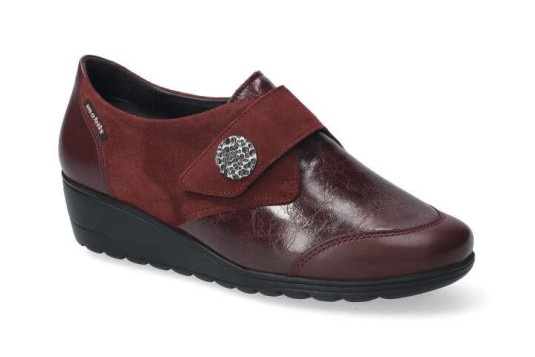 branda cuir 4 cm bordeaux