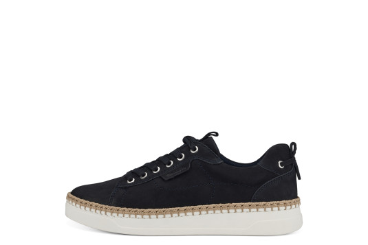 23783-30 cuir 2 cm marine