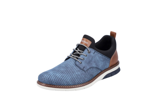 14450 cuir 2 cm marine