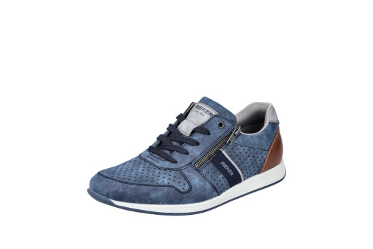 11926 cuir 2 cm marine