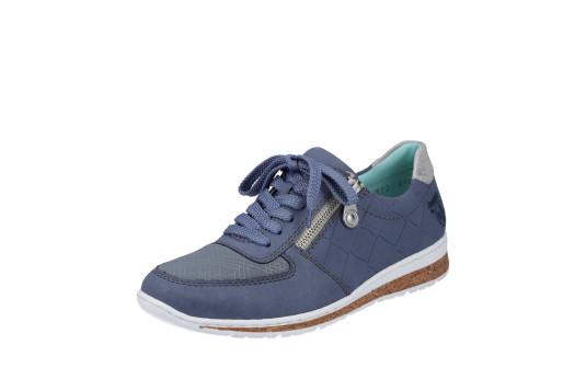 n5124 cuir 3 cm marine