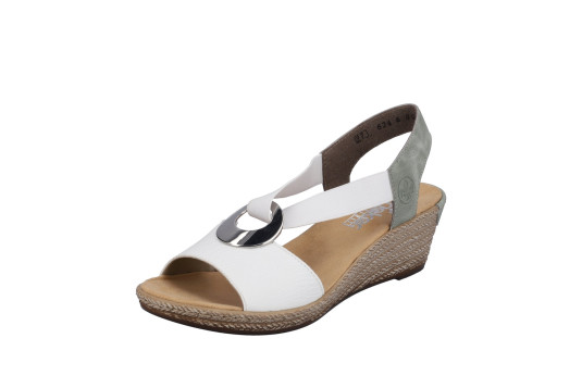 624h6 cuir 4 cm blanc
