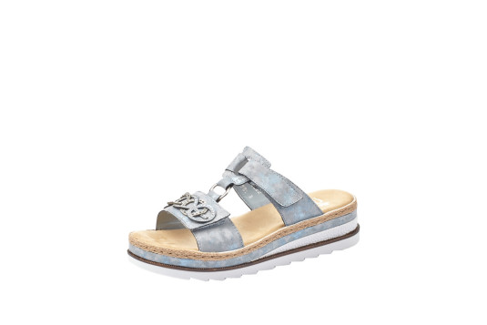 v7986 cuir 4 cm marine