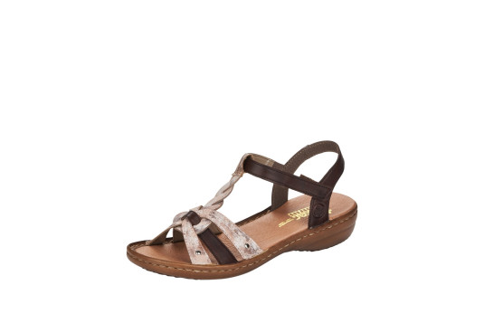 60838 cuir 2 cm rose