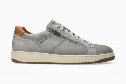 henrik cuir 2 cm gris