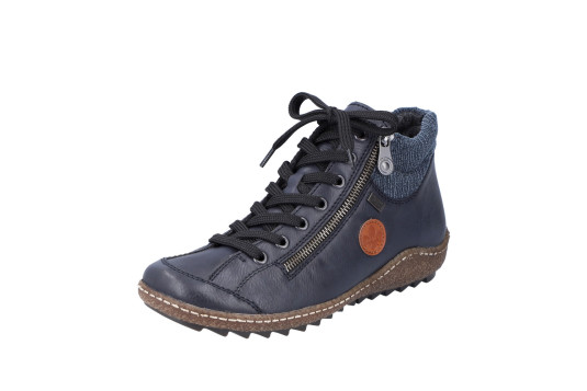 l7514 cuir 2 cm marine