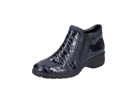 l4382 cuir 4 cm marine