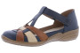 R7601 - CUIR - 3 CM - MARINE