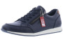 11903 - CUIR - 2 CM - MARINE