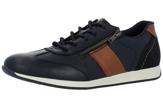 11927 cuir 2 cm marine