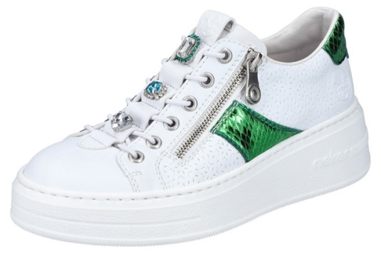 n5455 cuir 4 cm blanc
