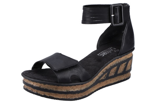 68194 cuir 4 cm noir