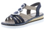 679l4 cuir 4 cm marine
