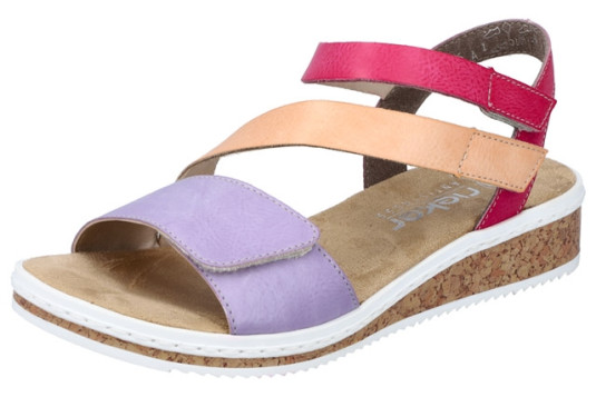 v3670 cuir 3 cm violet