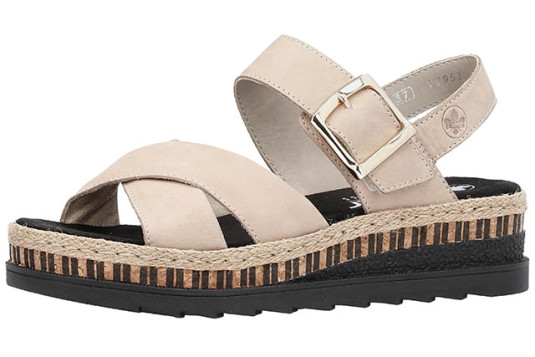 v7951 cuir 4 cm beige
