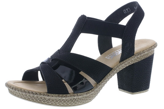 665k3 cuir 5 cm noir