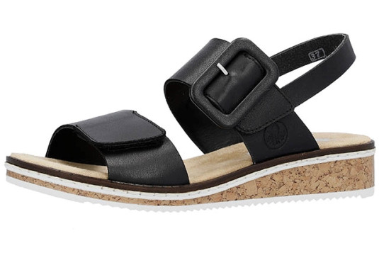 v3667 cuir 3 cm noir