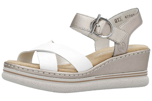 67703 cuir 5 cm blanc