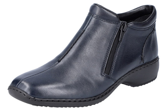l3882 cuir 3 cm marine