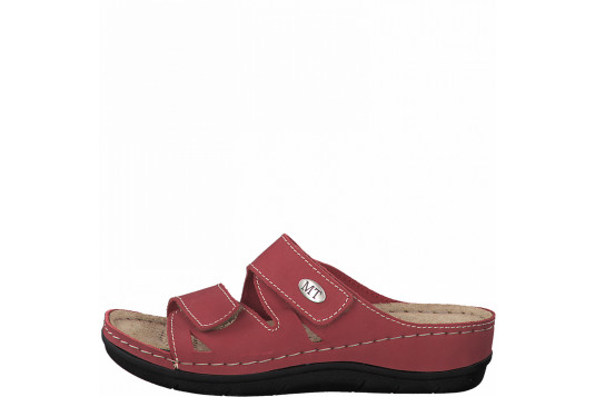 27512-26 cuir 4 cm rouge