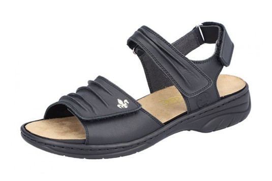 64560 cuir 3 cm noir