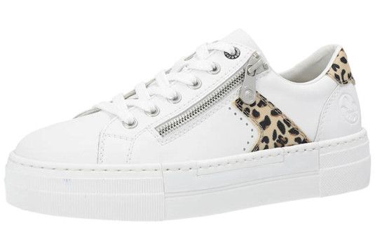n4924 cuir 3 cm blanc