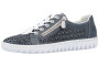 M2357 - CUIR - 2 CM - MARINE
